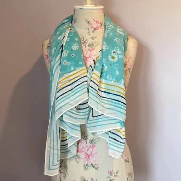 HP 7/18 Jason wu for target printed scarf / wrap - Picture 1 of 5